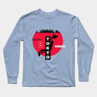 Toyko Japanese Vibes Tee! Long Sleeve T-Shirt